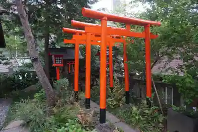  六本木天祖神社の鳥居