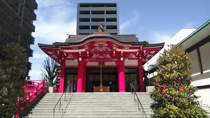 成子天神社の本殿・本堂