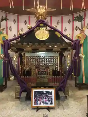 子安神社のお祭り