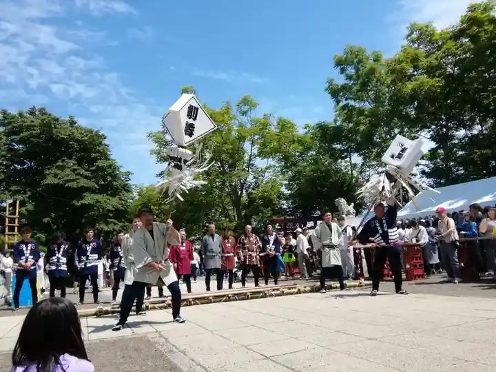 釧路一之宮 厳島神社のお祭り