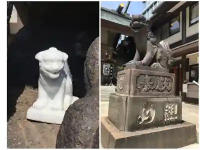 芝大神宮の狛犬