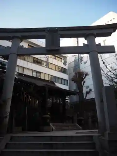 太田姫稲荷神社の鳥居