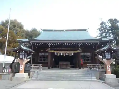 健軍神社の本殿