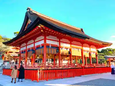 伏見稲荷大社の本殿・本堂