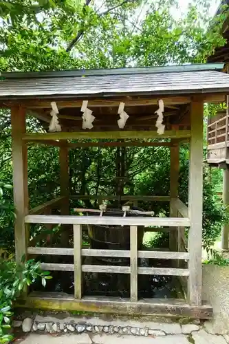 吉野水分神社（吉野町）の手水舎