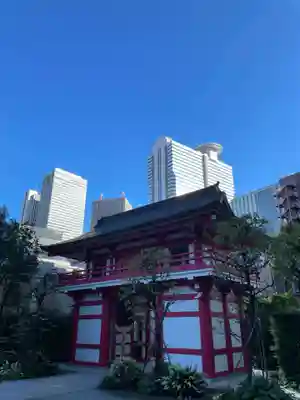 成子天神社の山門・神門