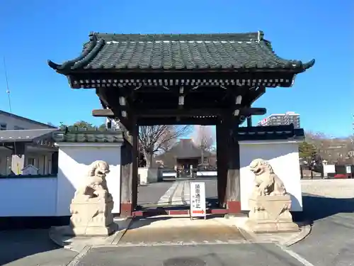 芳林寺の山門