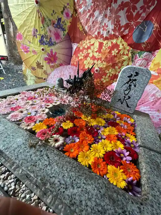 札幌諏訪神社の手水舎