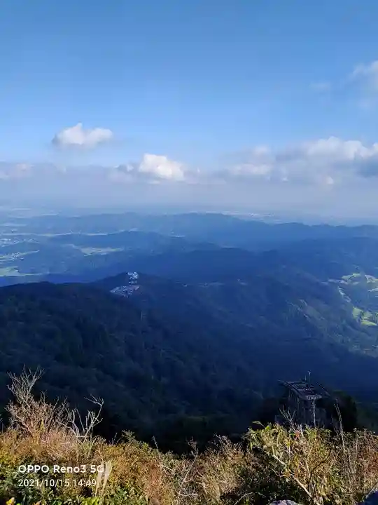 筑波山神社の景色