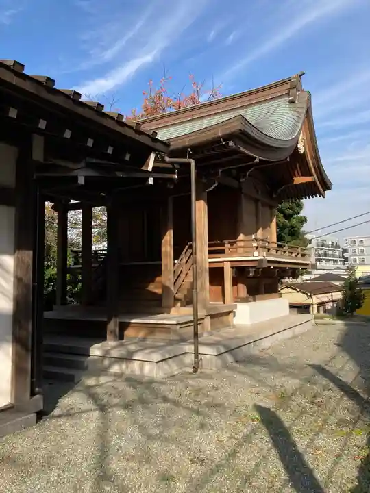 中村八幡宮の本殿・本堂