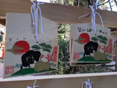 渋谷氷川神社の絵馬