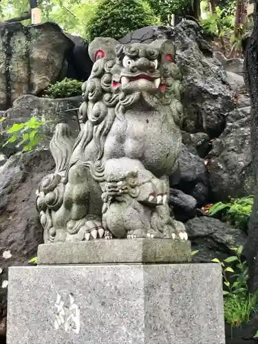 師岡熊野神社の狛犬