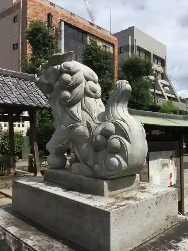 柏神社の狛犬