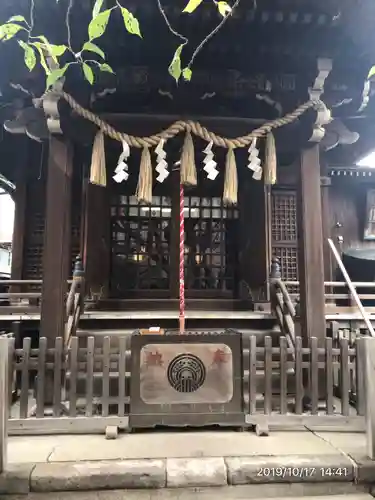 柳森神社の本殿・本堂