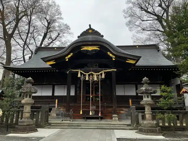 安積國造神社の本殿・本堂