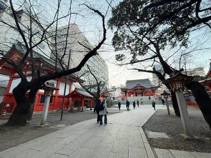 花園神社の景色