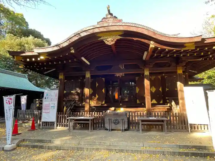 渋谷氷川神社の本殿・本堂
