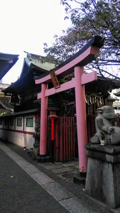 柳森神社の鳥居