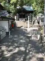 津田八幡神社の本殿・本堂