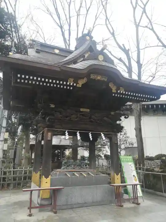 大國魂神社の手水舎