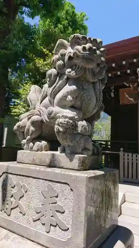 松原神社の狛犬