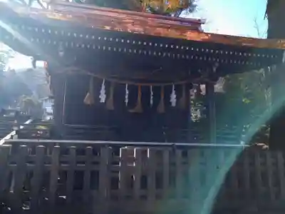 諏訪大社上社前宮の末社・摂社