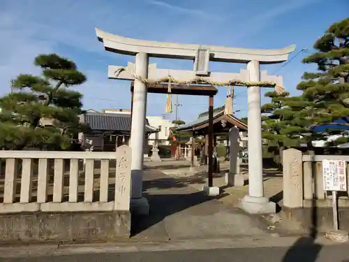 伊弉諾神社の鳥居