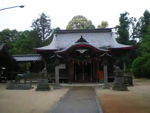 筑紫神社の本殿・本堂