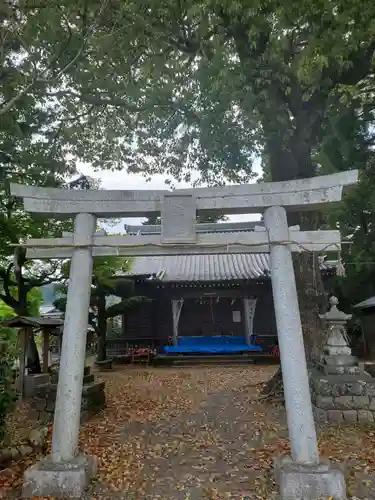 助宗大井神社の鳥居