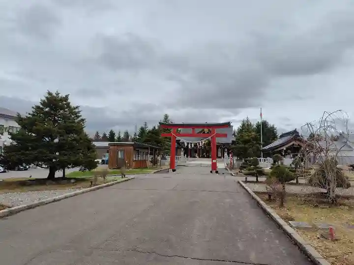 美瑛神社の鳥居