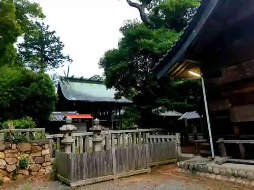 賀久留神社の本殿・本堂
