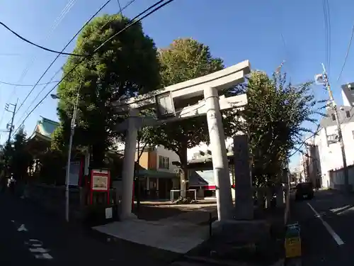 矢先稲荷神社の鳥居