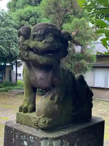 下石原八幡神社の狛犬