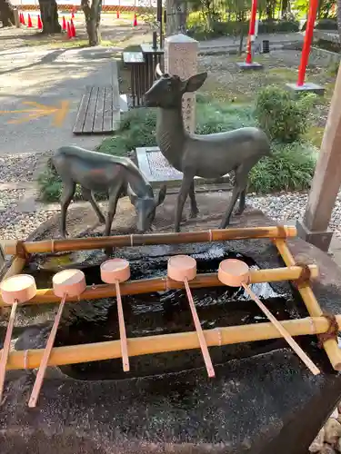 相州春日神社の手水舎