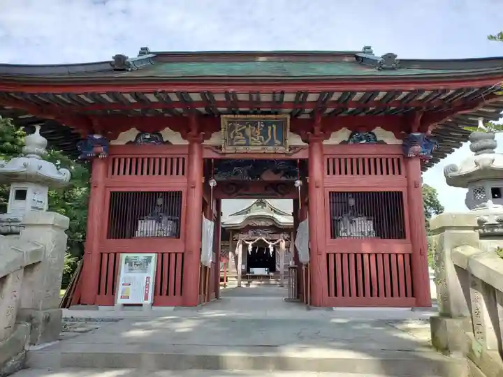 長沼八幡宮の山門・神門