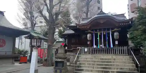 池尻稲荷神社の本殿・本堂
