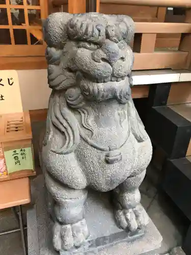 小網神社の狛犬