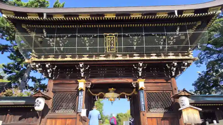 北野天満宮の山門・神門