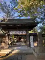白幡天神社の山門・神門