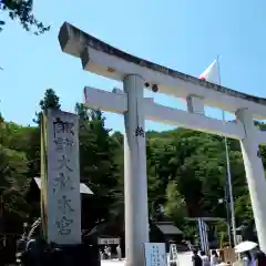 諏訪大社の鳥居