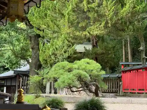 枚岡神社の庭園