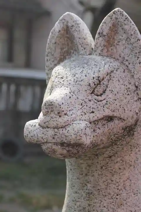 小烏神社の狛犬
