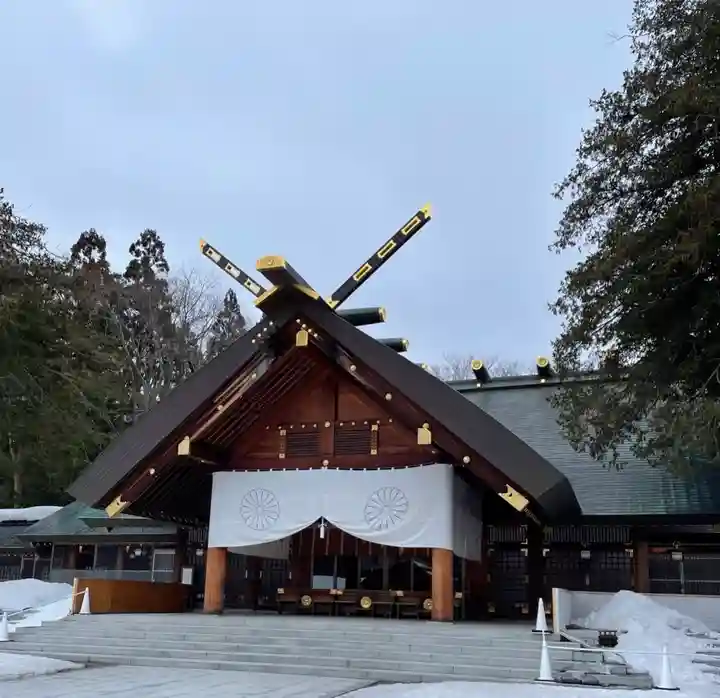 北海道神宮の本殿・本堂