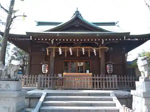 お三の宮日枝神社の本殿・本堂