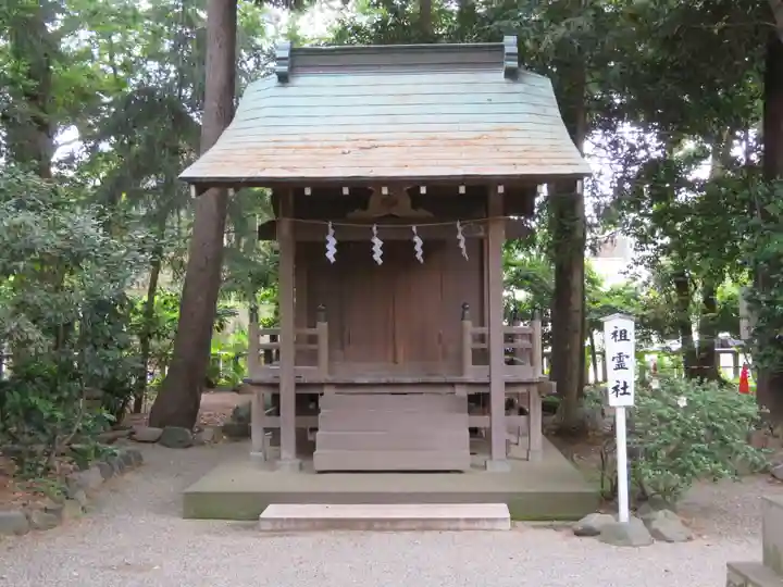 前鳥神社の末社・摂社