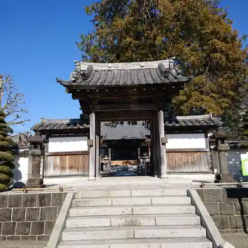 代立寺の山門