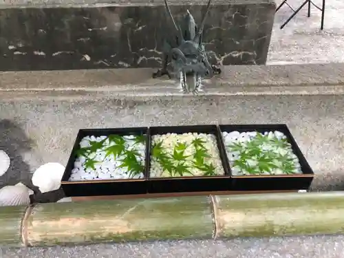 徳島眉山天神社の手水舎