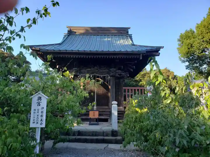 板倉雷電神社の本殿・本堂