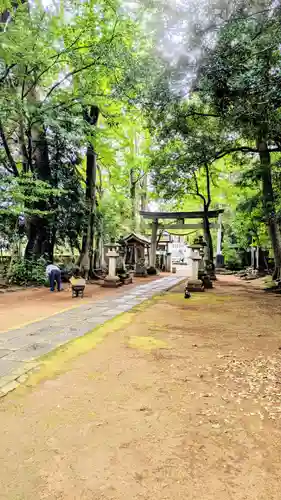 七百餘所神社 の鳥居