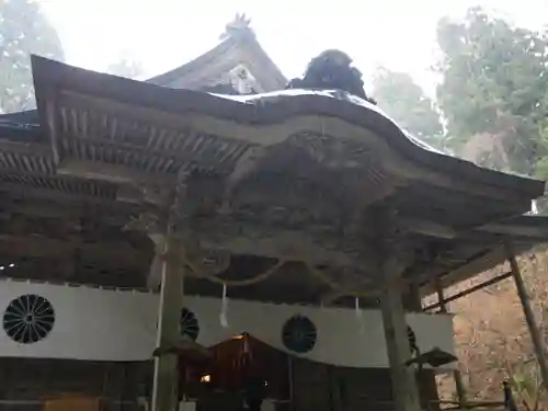 戸隠神社宝光社の本殿